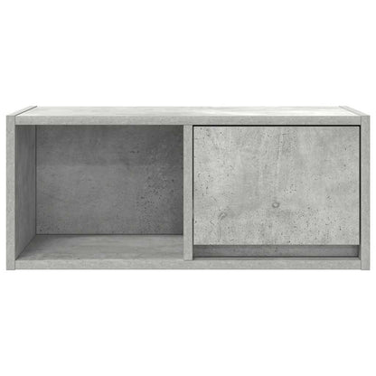 vidaXL TV Cabinets 2 pcs Concrete Grey 60x31x25.5 cm Engineered Wood