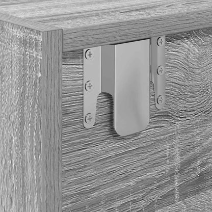 vidaXL TV Cabinet Grey Sonoma 60x31x25.5 cm Engineered Wood