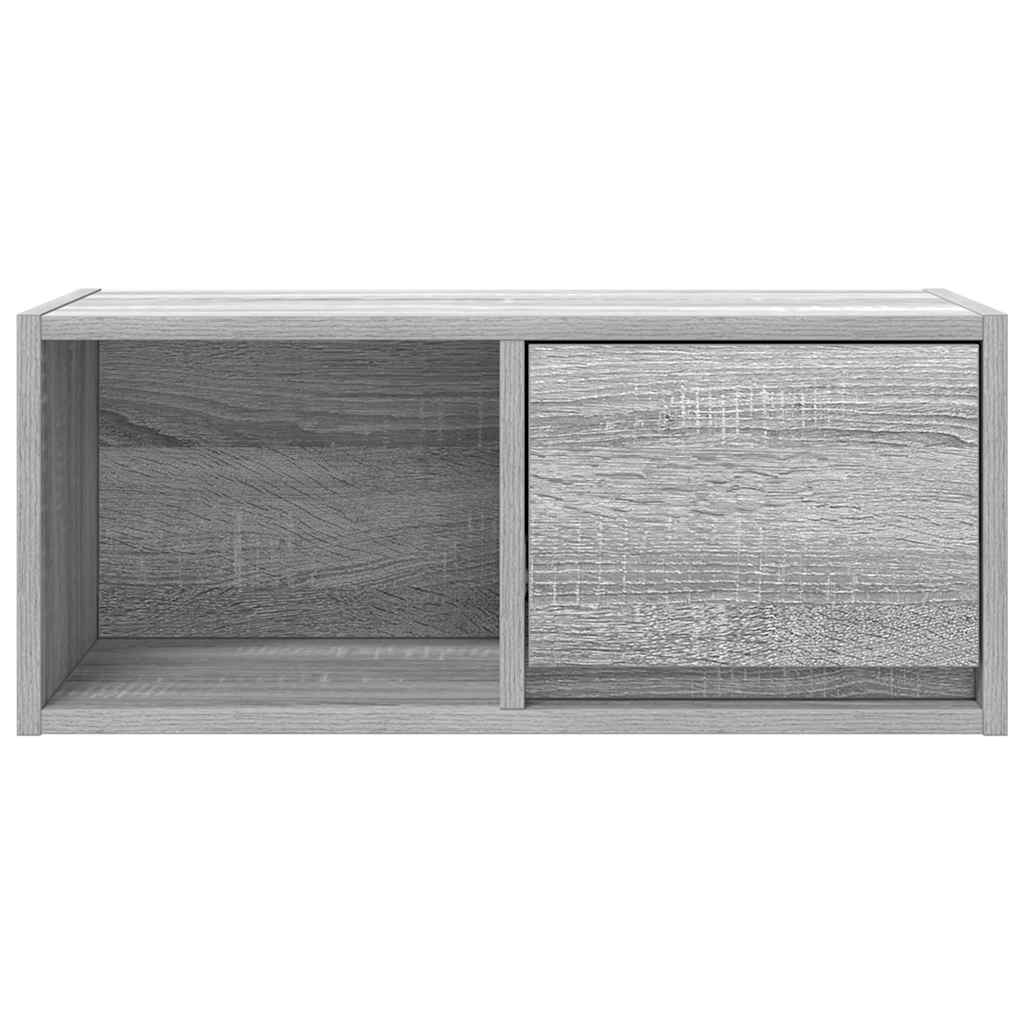 vidaXL TV Cabinets 2 pcs Grey Sonoma 60x31x25.5 cm Engineered Wood