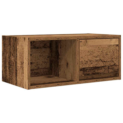 vidaXL TV Cabinet Old Wood 60x31x25.5 cm Engineered Wood