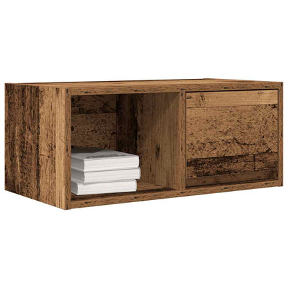 vidaXL TV Cabinet Old Wood 60x31x25.5 cm Engineered Wood