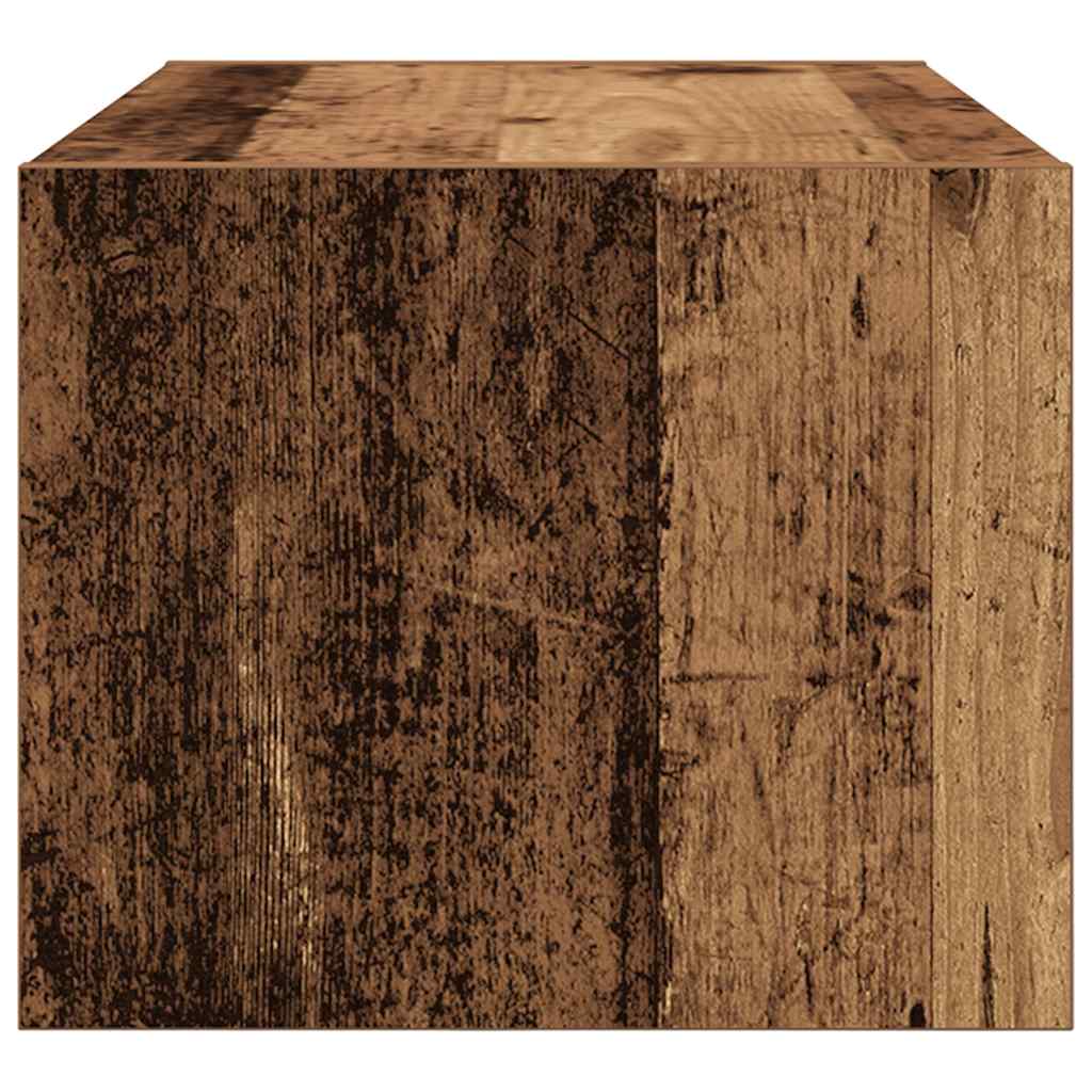vidaXL TV Cabinet Old Wood 60x31x25.5 cm Engineered Wood