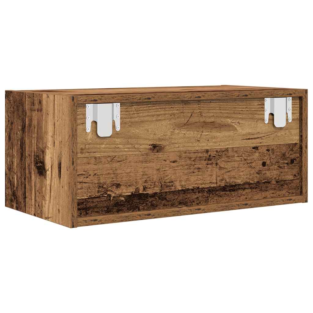 vidaXL TV Cabinet Old Wood 60x31x25.5 cm Engineered Wood