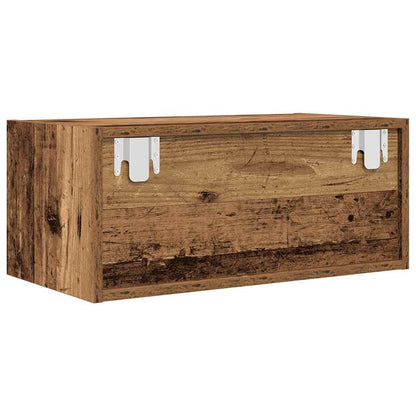 vidaXL TV Cabinet Old Wood 60x31x25.5 cm Engineered Wood