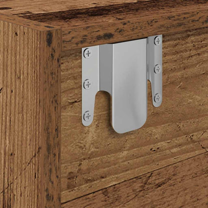 vidaXL TV Cabinet Old Wood 60x31x25.5 cm Engineered Wood