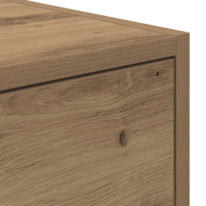 vidaXL TV Cabinets 2 pcs Artisan Oak 60x31x25.5 cm Engineered Wood