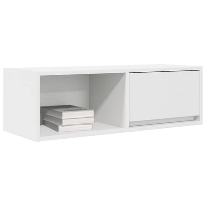 vidaXL TV Cabinet White 80x31x25.5 cm Engineered Wood
