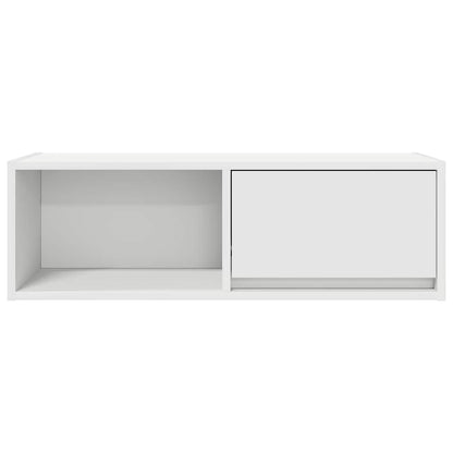 vidaXL TV Cabinet White 80x31x25.5 cm Engineered Wood