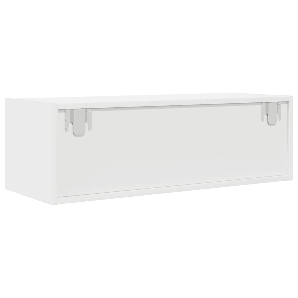 vidaXL TV Cabinet White 80x31x25.5 cm Engineered Wood