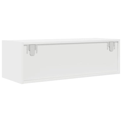 vidaXL TV Cabinet White 80x31x25.5 cm Engineered Wood
