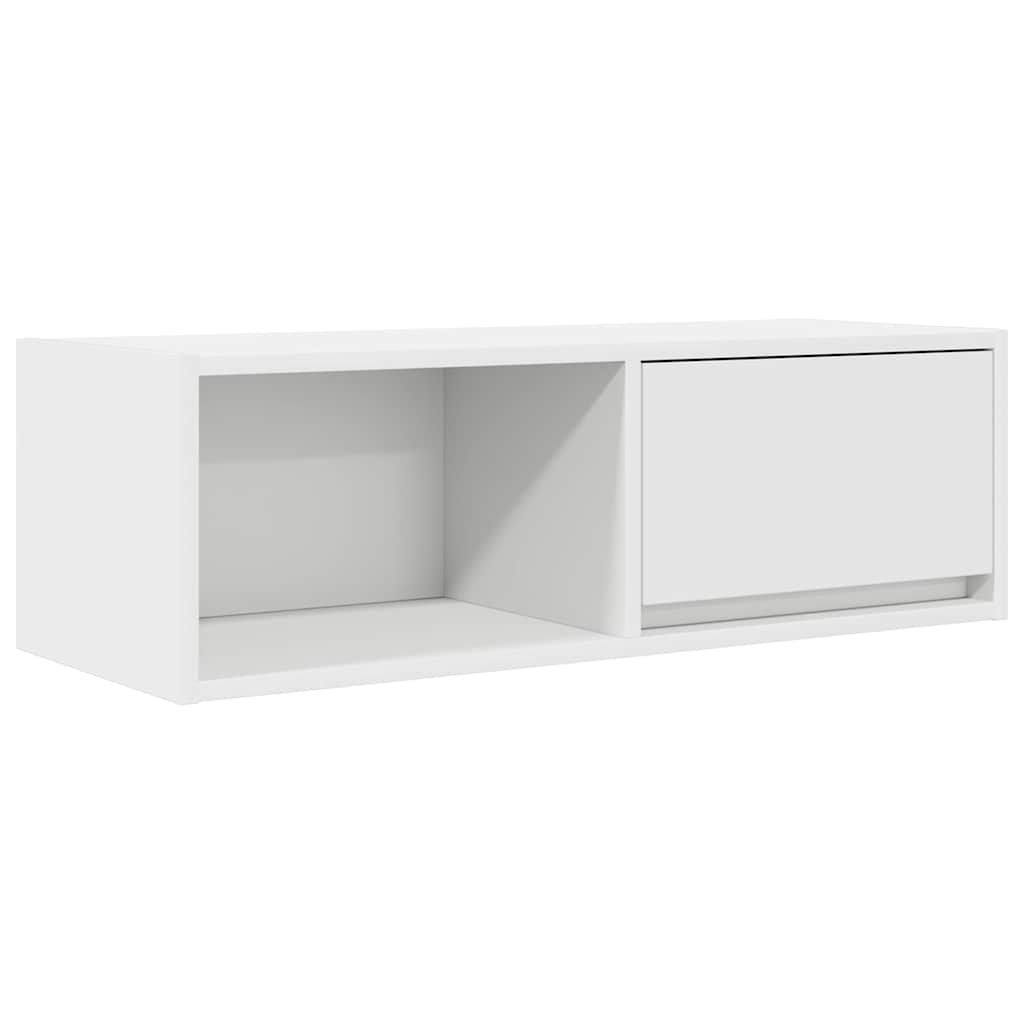 vidaXL TV Cabinets 2 pcs White 80x31x25,5 cm Engineered Wood
