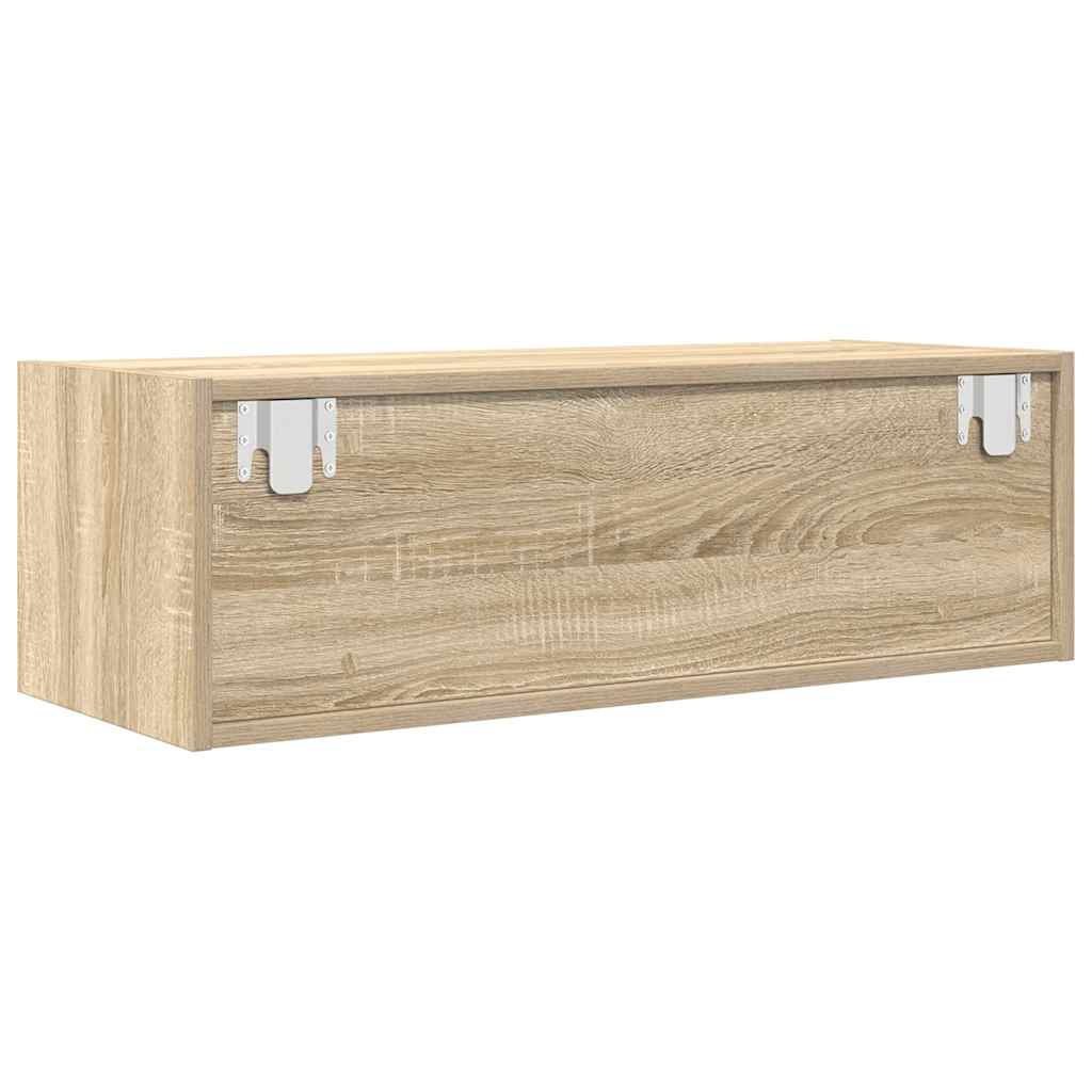 vidaXL TV Cabinets 2 pcs Sonoma Oak 80x31x25.5 cm Engineered Wood