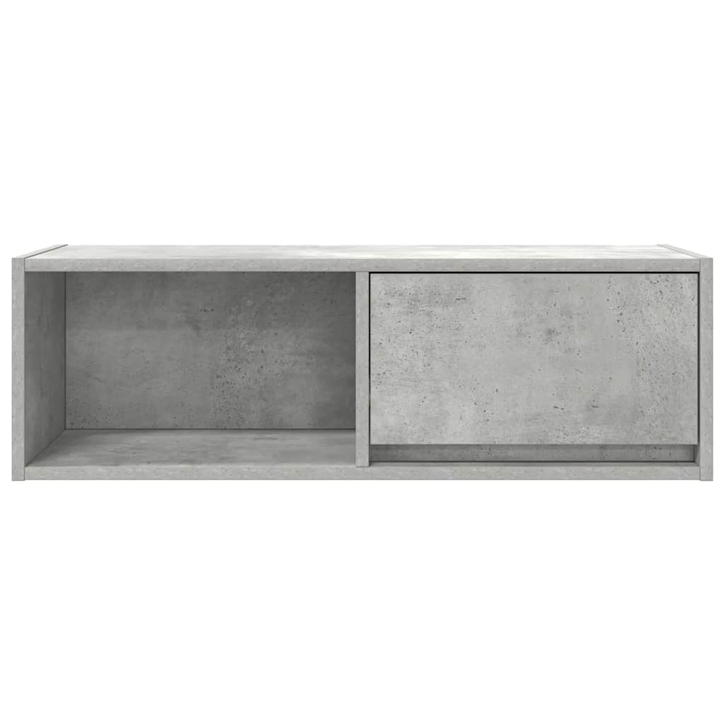 vidaXL TV Cabinets 2 pcs Concrete Grey 80x31x25.5 cm Engineered Wood