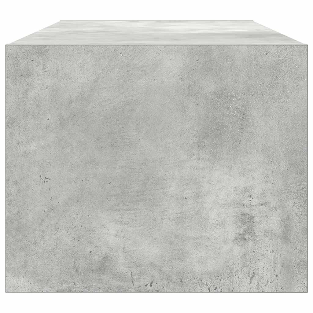 vidaXL TV Cabinets 2 pcs Concrete Grey 80x31x25.5 cm Engineered Wood