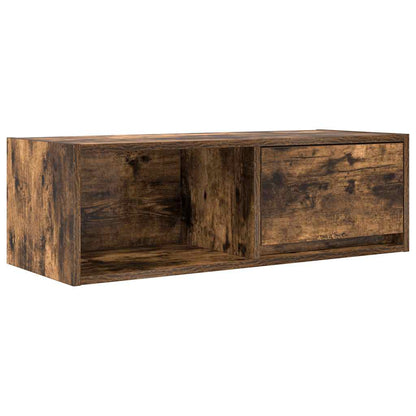 vidaXL TV Cabinets 2 pcs Smoked Oak 80x31x25.5 cm Engineered Wood
