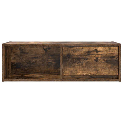 vidaXL TV Cabinets 2 pcs Smoked Oak 80x31x25.5 cm Engineered Wood