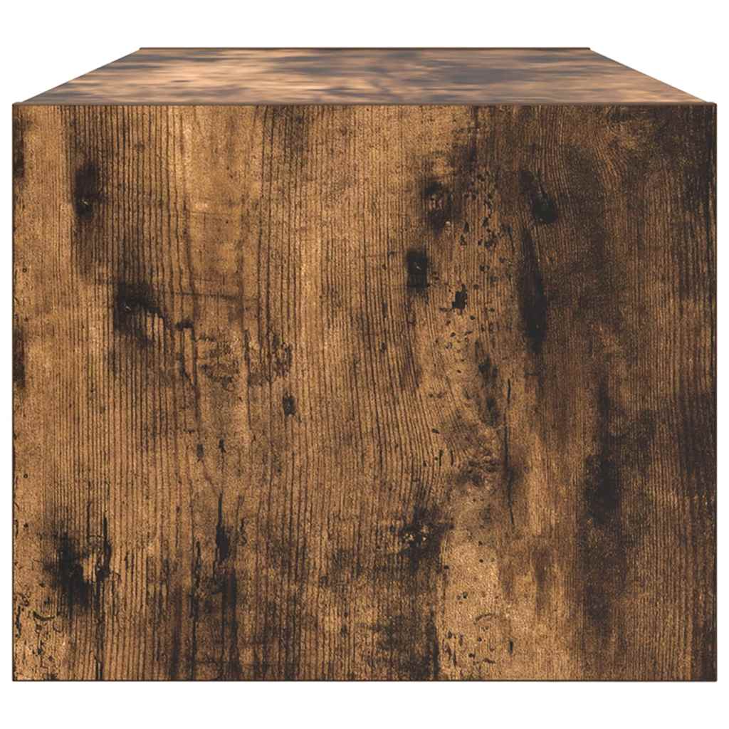vidaXL TV Cabinets 2 pcs Smoked Oak 80x31x25.5 cm Engineered Wood