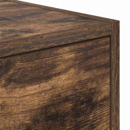 vidaXL TV Cabinets 2 pcs Smoked Oak 80x31x25.5 cm Engineered Wood