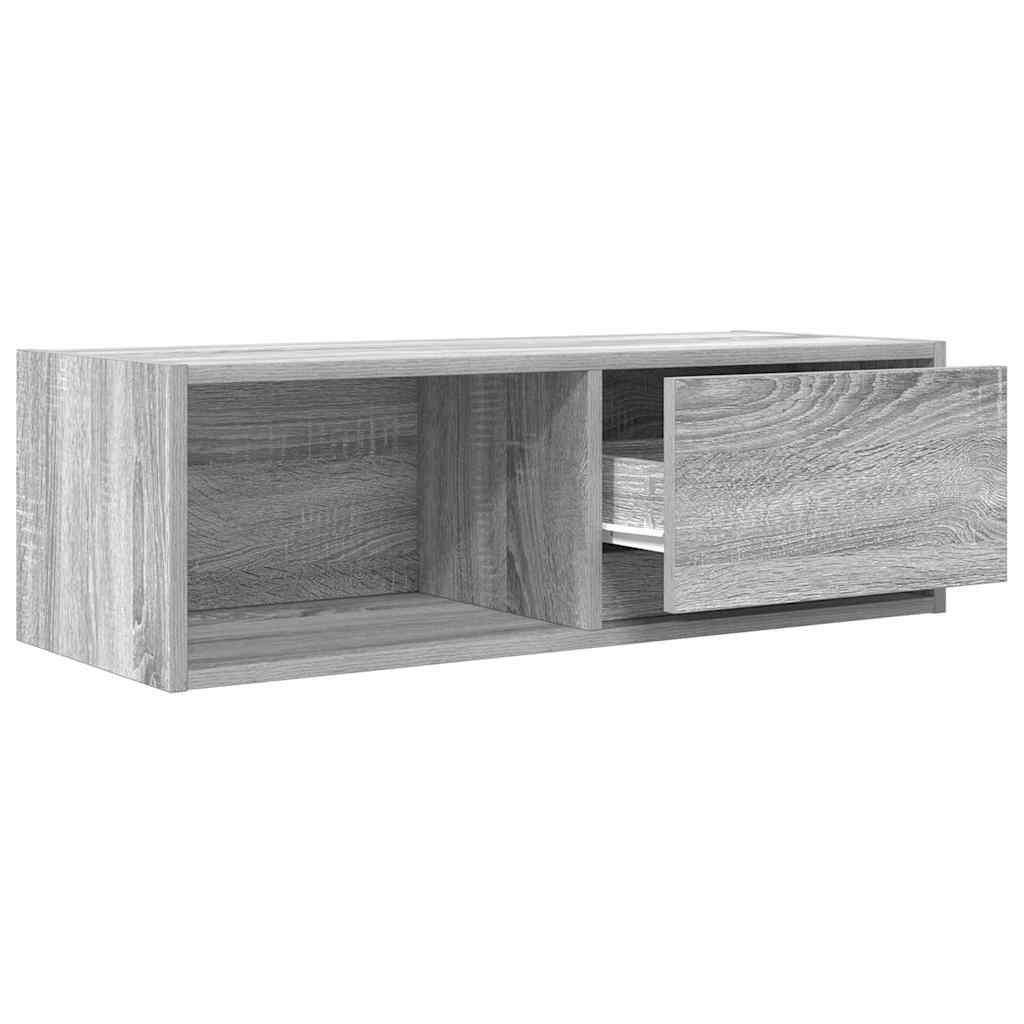 vidaXL TV Cabinets 2 pcs Grey Sonoma 80x31x25.5 cm Engineered Wood