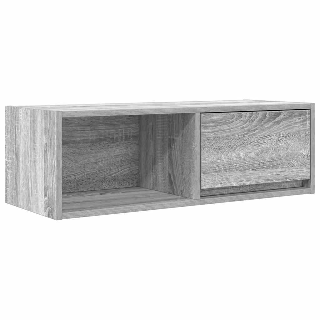 vidaXL TV Cabinets 2 pcs Grey Sonoma 80x31x25.5 cm Engineered Wood