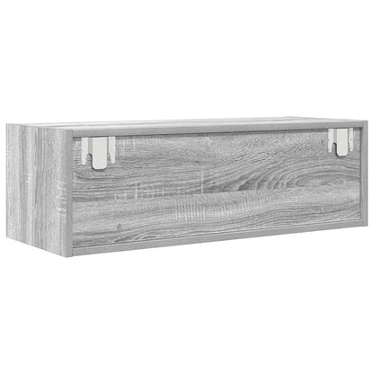 vidaXL TV Cabinets 2 pcs Grey Sonoma 80x31x25.5 cm Engineered Wood
