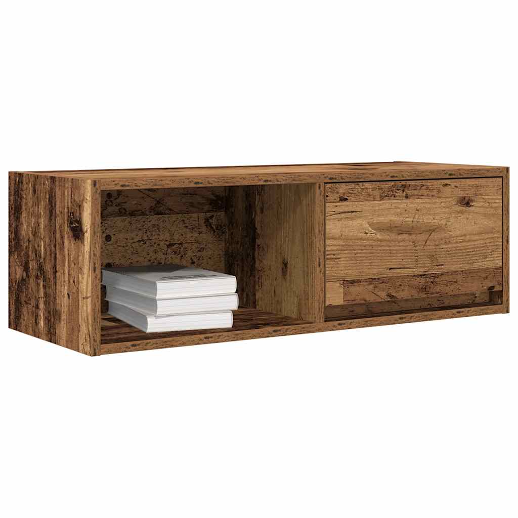 vidaXL TV Cabinets 2 pcs Old Wood 80x31x25.5 cm Engineered Wood