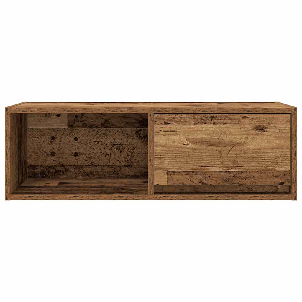 vidaXL TV Cabinets 2 pcs Old Wood 80x31x25.5 cm Engineered Wood