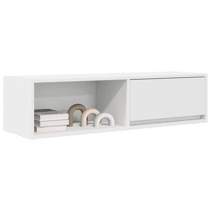 vidaXL TV Cabinets 2 pcs White 100x31x25.5 cm Engineered Wood
