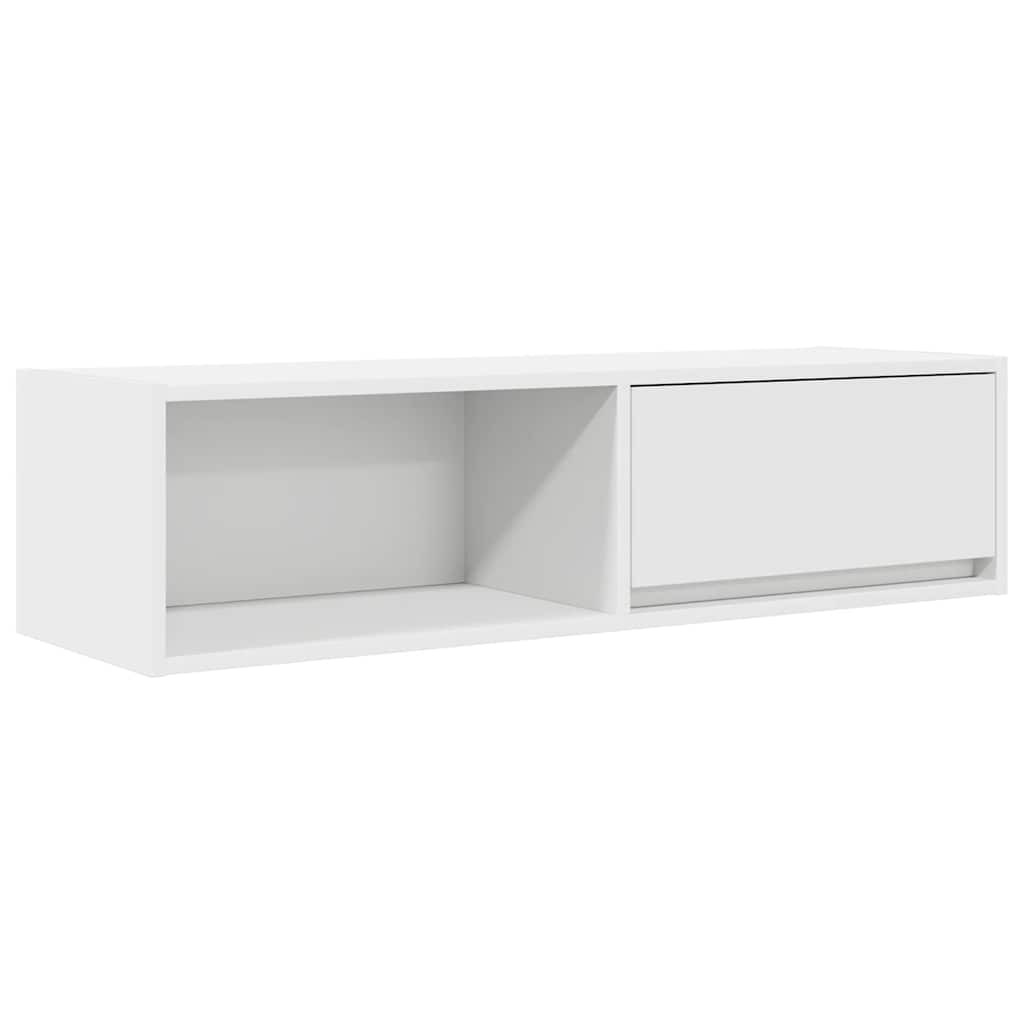 vidaXL TV Cabinets 2 pcs White 100x31x25,5 cm Engineered Wood