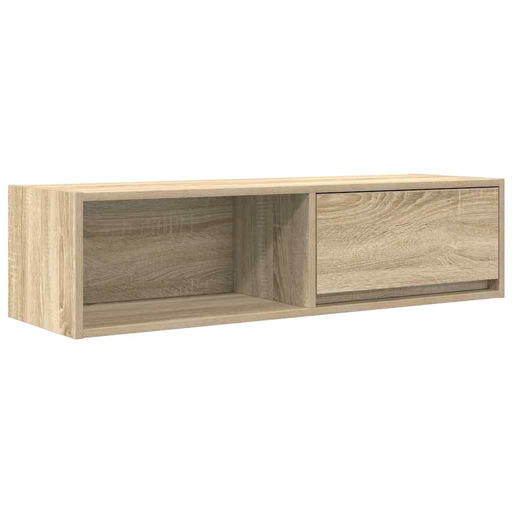 vidaXL TV Cabinets 2 pcs Sonoma Oak 100x31x25.5 cm Engineered Wood