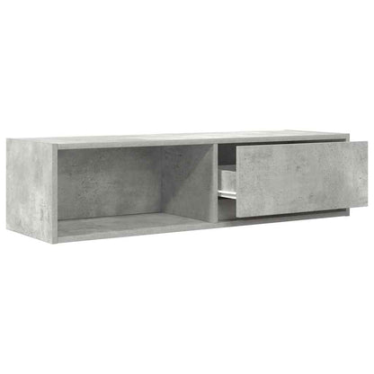 vidaXL TV Cabinets 2 pcs Concrete Grey 100x31x25.5 cm Engineered Wood