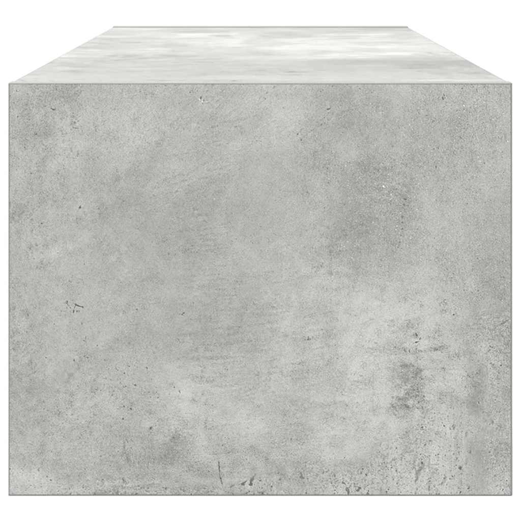 vidaXL TV Cabinets 2 pcs Concrete Grey 100x31x25.5 cm Engineered Wood