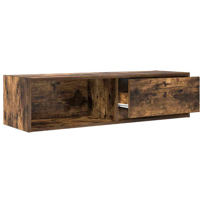 vidaXL TV Cabinets 2 pcs Smoked Oak 100x31x25.5 cm Engineered Wood