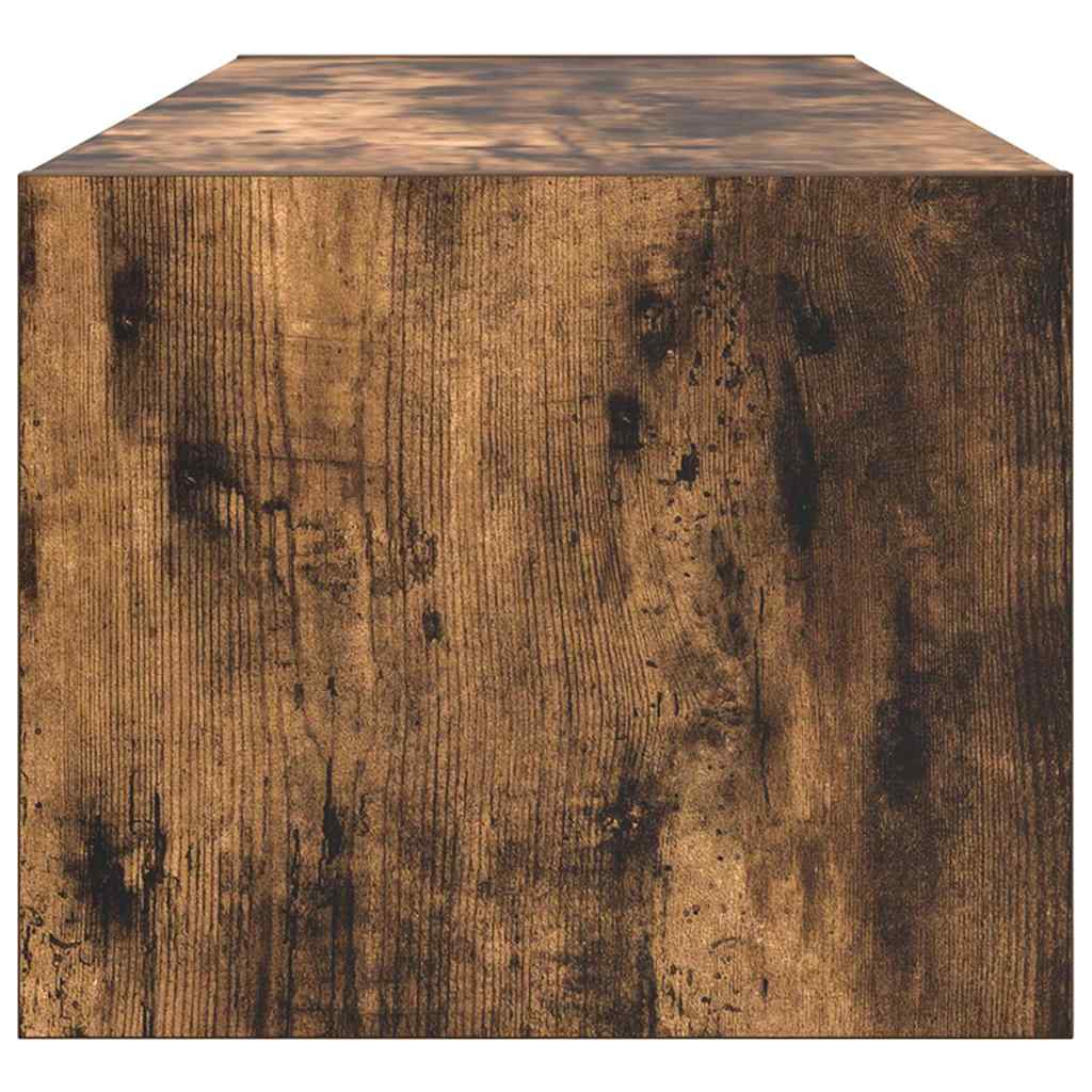 vidaXL TV Cabinets 2 pcs Smoked Oak 100x31x25.5 cm Engineered Wood