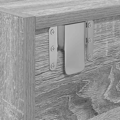 vidaXL TV Cabinet Grey Sonoma 100x31x25.5 cm Engineered Wood