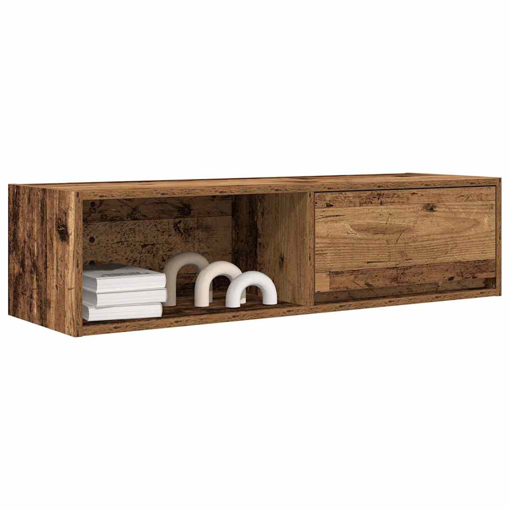 vidaXL TV Cabinets 2 pcs Old Wood 100x31x25.5 cm Engineered Wood