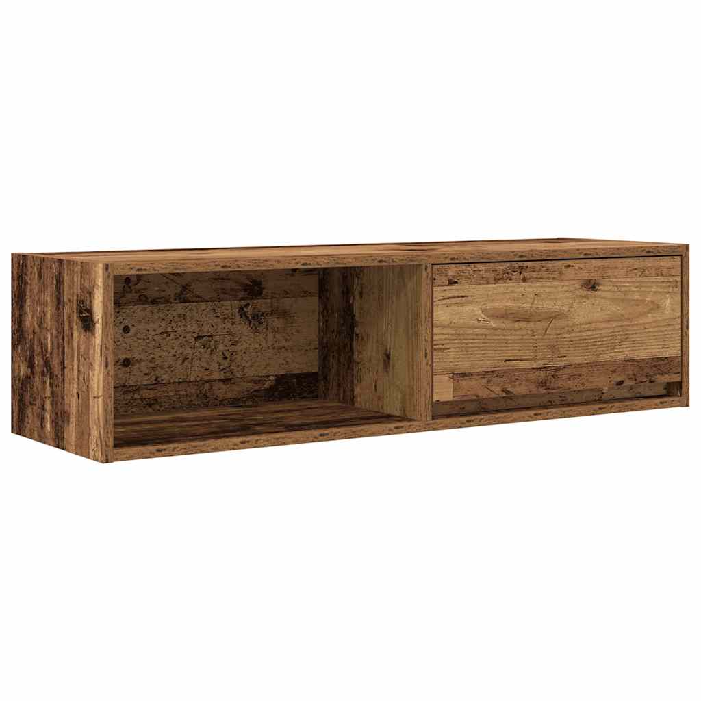 vidaXL TV Cabinets 2 pcs Old Wood 100x31x25.5 cm Engineered Wood