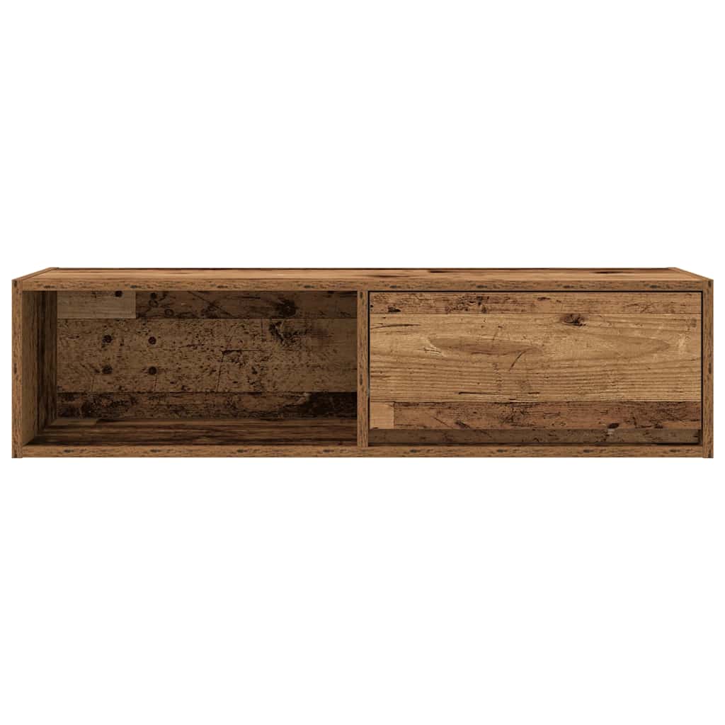 vidaXL TV Cabinets 2 pcs Old Wood 100x31x25.5 cm Engineered Wood
