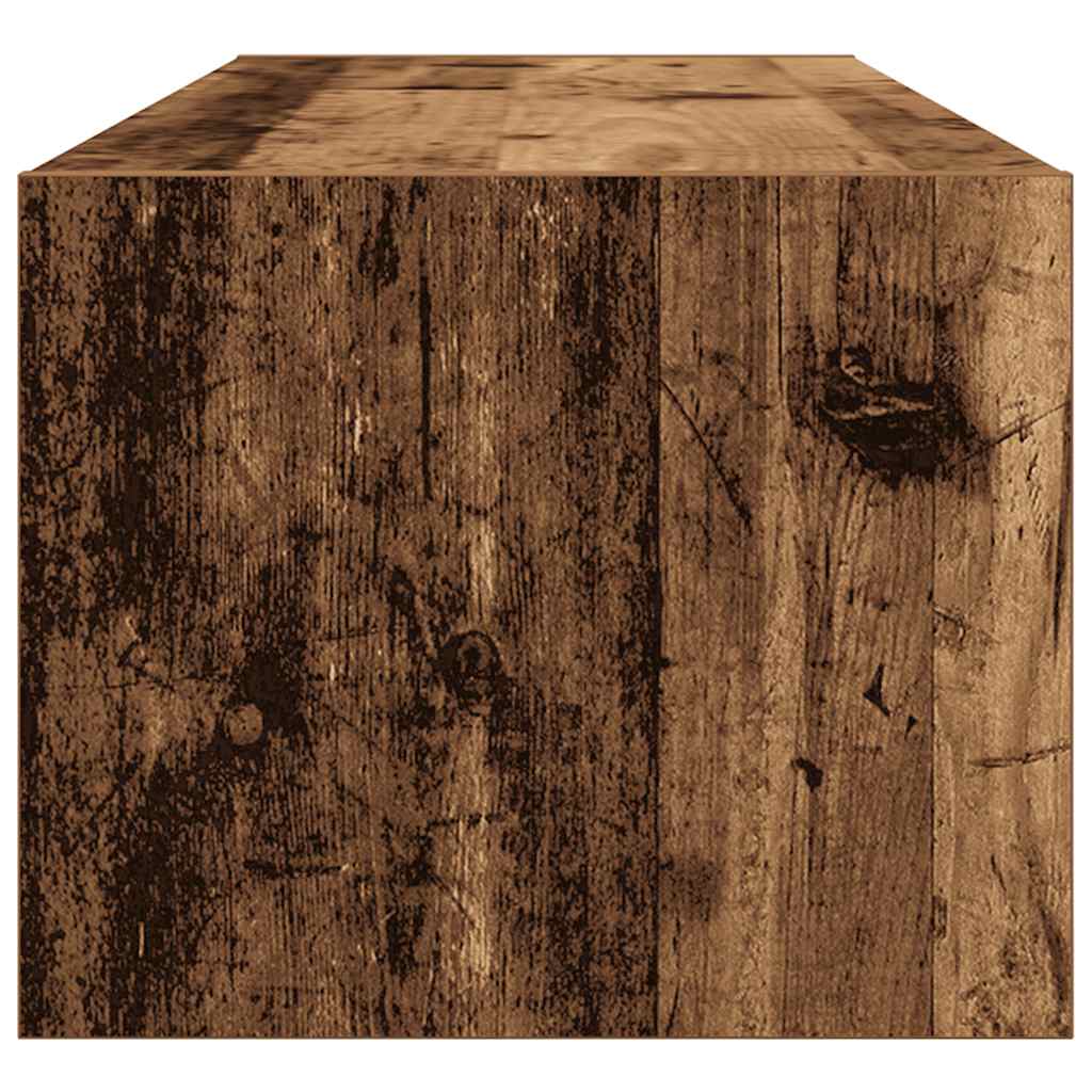 vidaXL TV Cabinets 2 pcs Old Wood 100x31x25.5 cm Engineered Wood