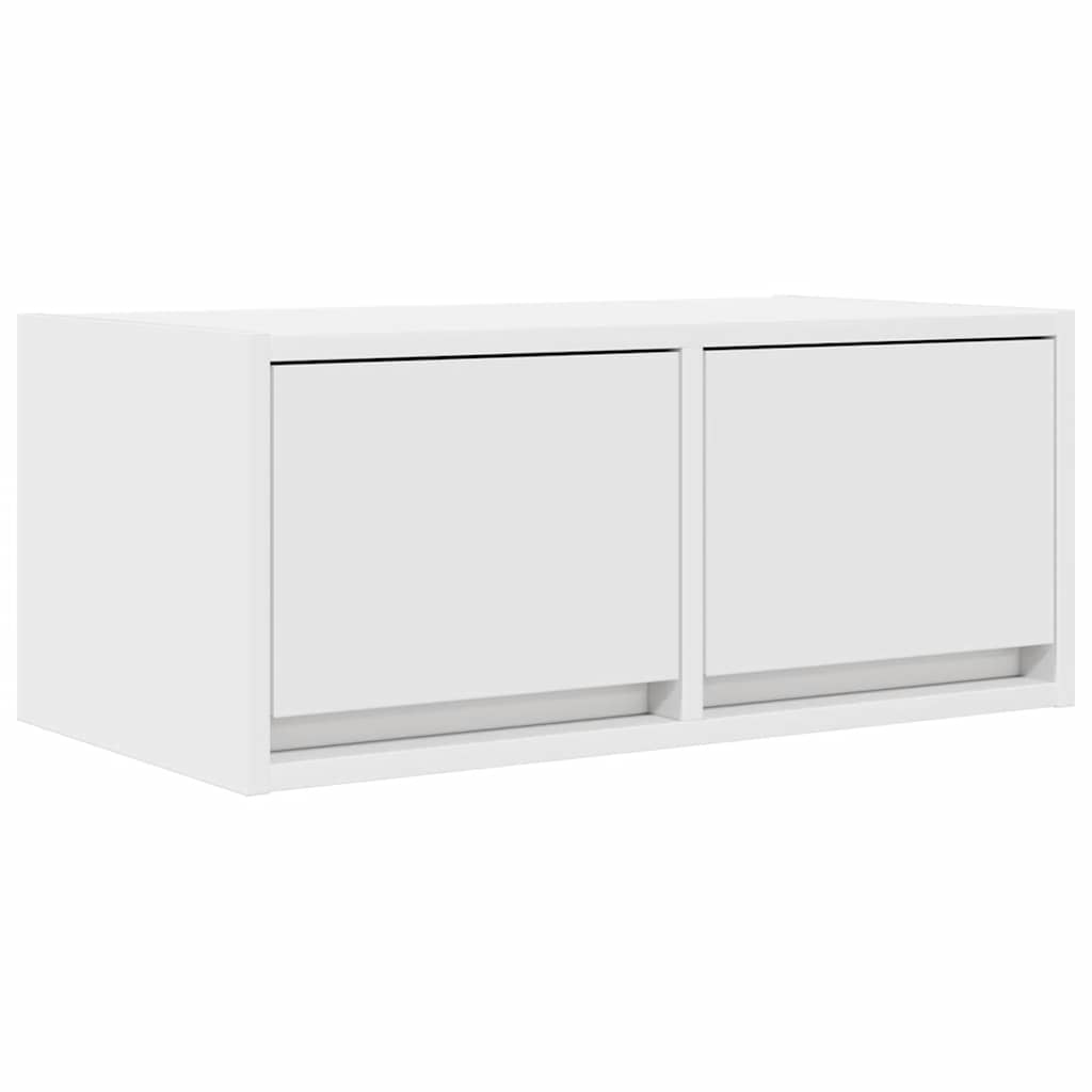 vidaXL TV Cabinet White 60x31x25,5 cm Engineered Wood