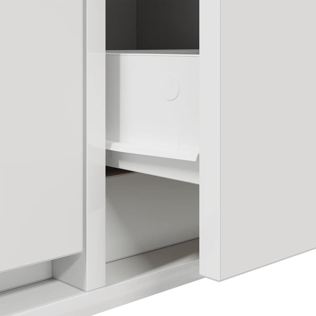 vidaXL TV Cabinet White 60x31x25,5 cm Engineered Wood