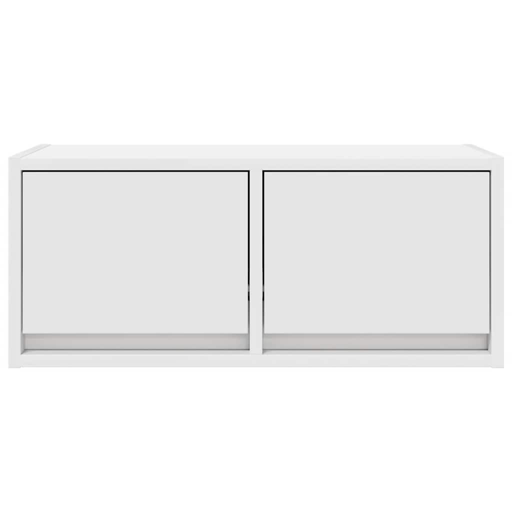 vidaXL TV Cabinet White 60x31x25,5 cm Engineered Wood