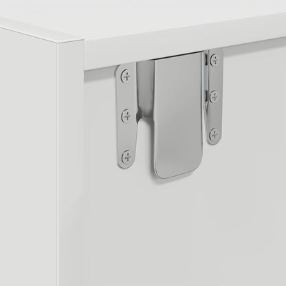vidaXL TV Cabinets 2 pcs White 60x31x25,5 cm Engineered Wood