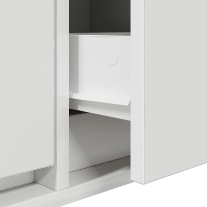 vidaXL TV Cabinets 2 pcs White 60x31x25,5 cm Engineered Wood