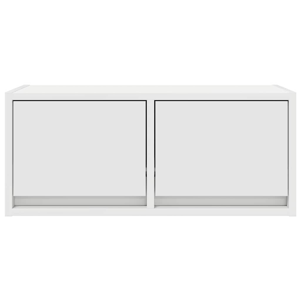 vidaXL TV Cabinets 2 pcs White 60x31x25,5 cm Engineered Wood