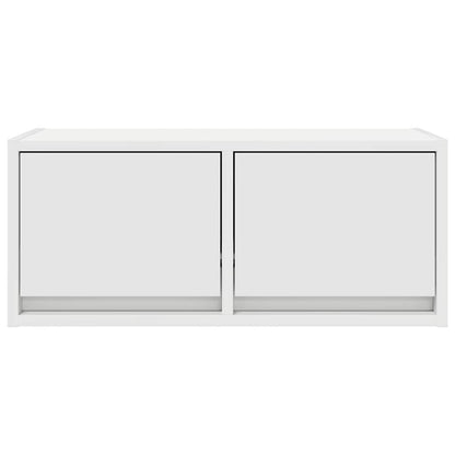 vidaXL TV Cabinets 2 pcs White 60x31x25,5 cm Engineered Wood