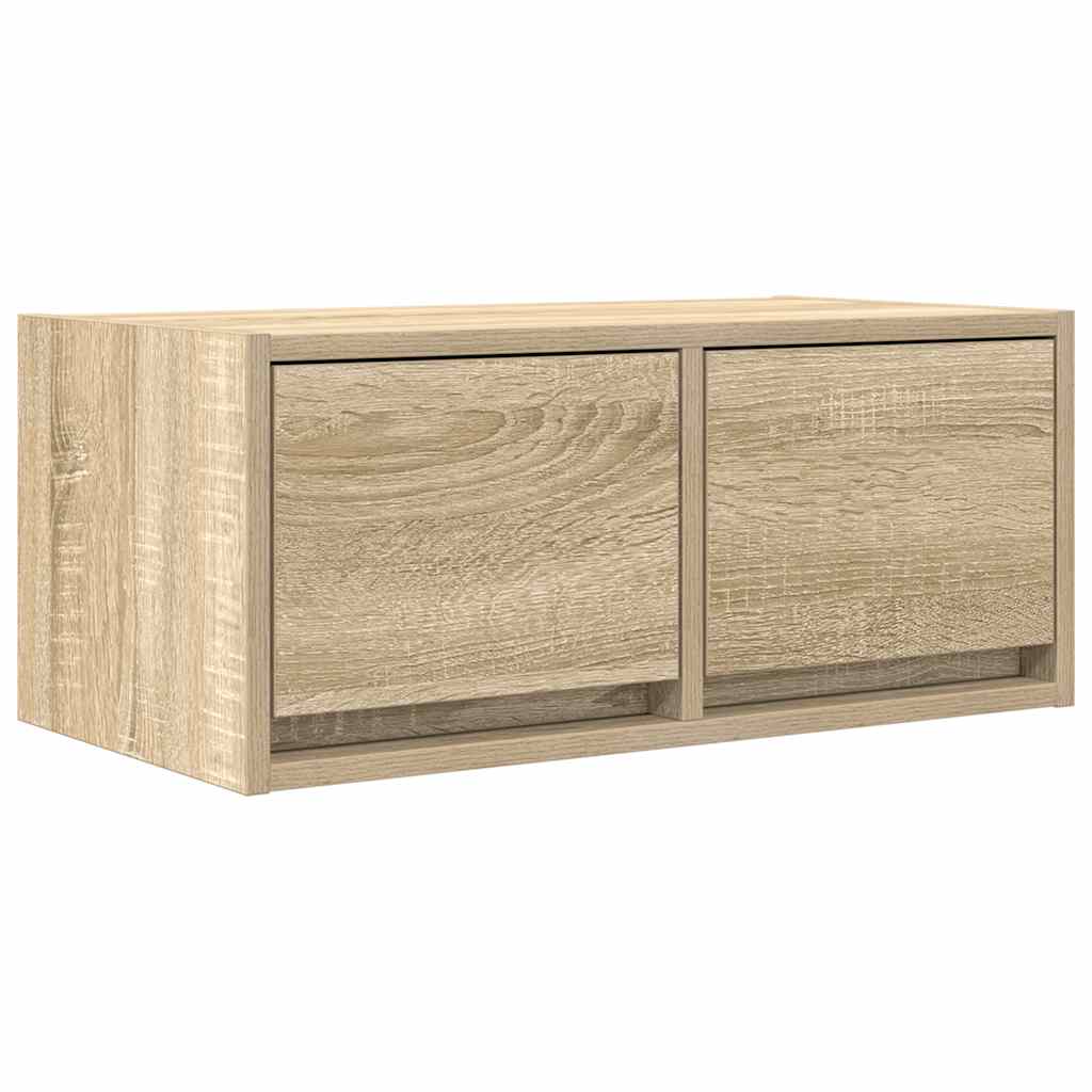 vidaXL TV Cabinet Sonoma Oak 60x31x25,5 cm Engineered Wood