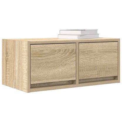 vidaXL TV Cabinet Sonoma Oak 60x31x25,5 cm Engineered Wood