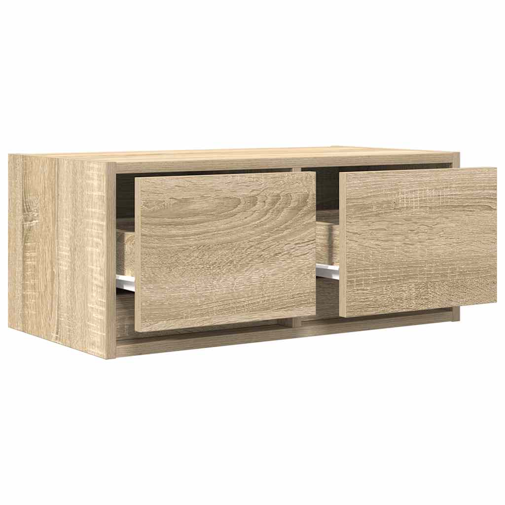 vidaXL TV Cabinet Sonoma Oak 60x31x25,5 cm Engineered Wood