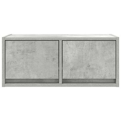 vidaXL TV Cabinet Concrete Grey 60x31x25,5 cm Engineered Wood